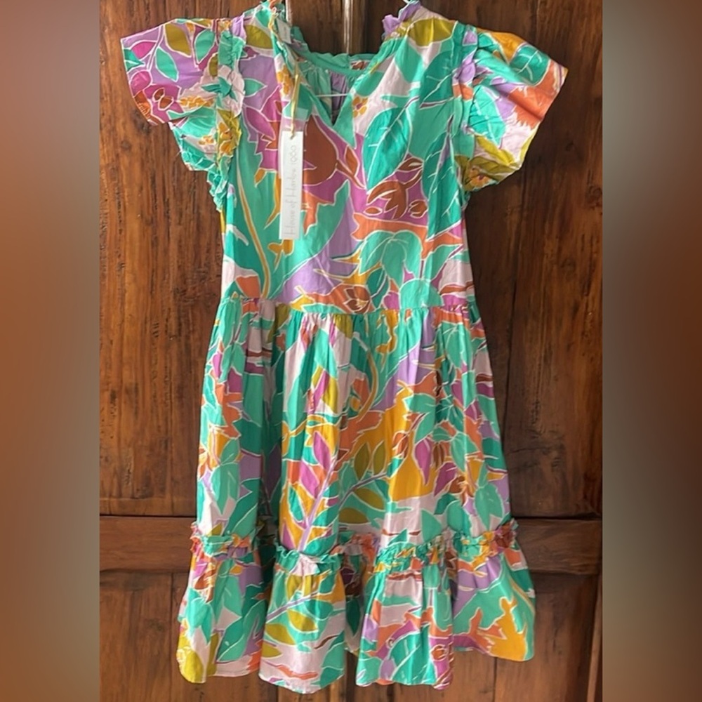 NWT House of Harlow 1960 Multicolor Printed Mini Dress XS - Picture 10 of 14